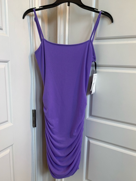 Katie J NYC Other - Katie J NWT Tween Ruched Bodycon Abby Dress in Purple Size XL (14)